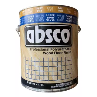 Plastificante Absco Para Maderas Interiores 3,8l Base Aceite