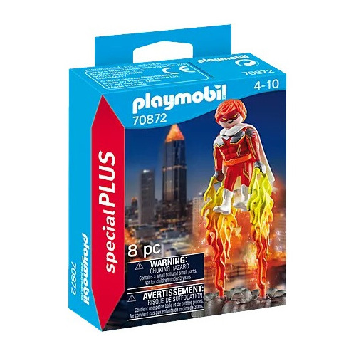 Figura Armable Playmobil Special Plus 70872 Superhéroe 7 Piezas 3+ Cantidad de piezas 8