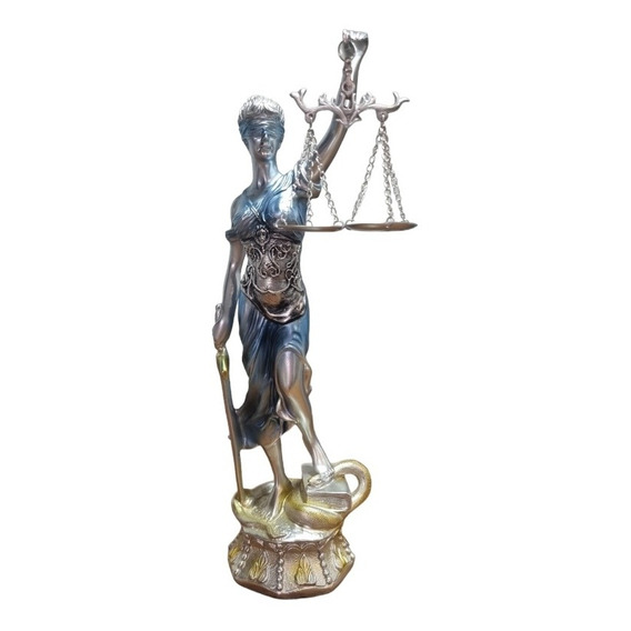 Dama De La Justicia Figura Decorativa
