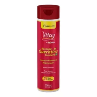 Shampoo Novex Recarga De Queratina 300ml 