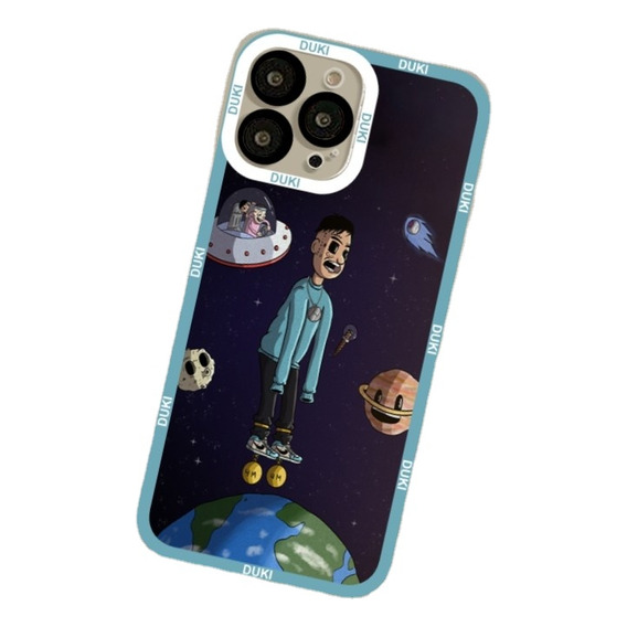 Funda De Teléfono Duki Rapper Para iPhone 11, 12, 13, 14, Ip