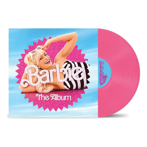 Barbie Movie 2023 Soundtrack Rosa Hot Pink Lp Vinyl