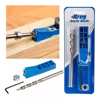 Kreg K1 Pocket Hole Jig Mini Set Mkjkit 102245 6 Pagos