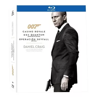Colección 007 - Daniel Craig | Blu Ray 3 Películas