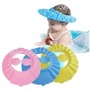 Gorro De Baño Bebe Visera Ducha Goma Eva Gorro De Baño