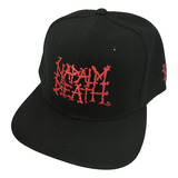 Gorra Bordada Rock Napalm Death