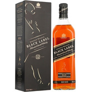 Whisky Blended Scotch Johnnie Walker Black Label Botella 1lt