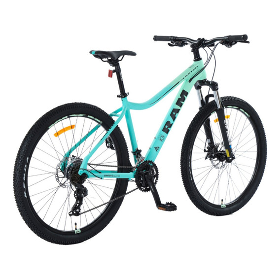Bicicleta Montaña Ram Limited R27.5 W6 21 Velocidades Mtb Color Menta Tamaño Del Cuadro M