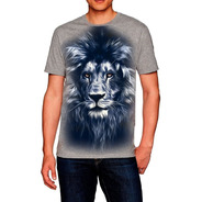 Camiseta Estampada Masculina Leão De Juda 