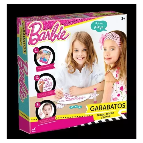 Pepetoys Juego De Mesa Barbie Garabatos Dibuja Adivina Gana Novelty 250 00