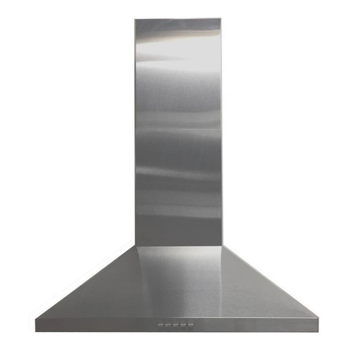 Campana extractora purificadora de cocina IHD Tulum ac. inox. de pared 800mm x 190mm x 485mm plateada 127V