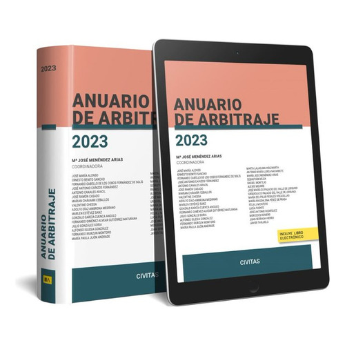Anuario De Arbitraje 2023, De Jose Menendez Arias. Editorial Civitas, Tapa Dura En Español
