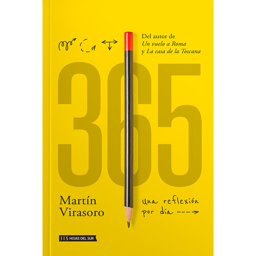 365: una reflexion por dia, de Martín Virasoro. Editorial Hojas del Sur, tapa blanda en español, 2022