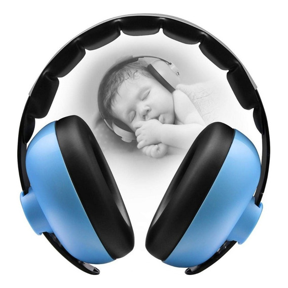 Audífonos Protectores Auditivos Para Bebés Y Niños Bbtkcare Color Azul