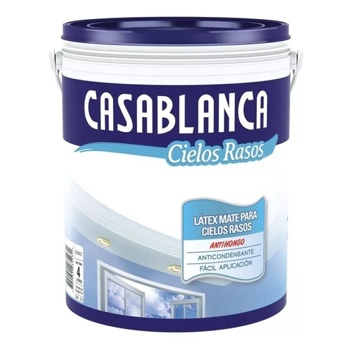 Casablanca Cielo Raso pintura látex x 10 Lts color blanco