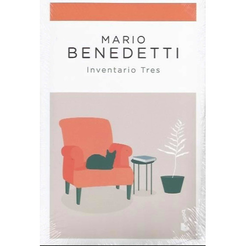 Inventario Tres  Mario Benedetti   Booket   Nuevo