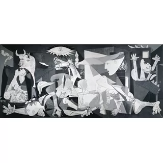 Cuadro Picasso Guernica  En Lienzo Canvas 80x150