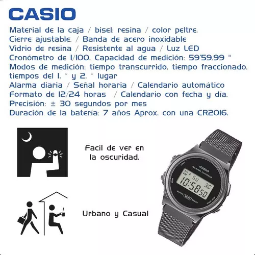 Reloj Hombre Casio Digital MWD-100H-1AV – Magente