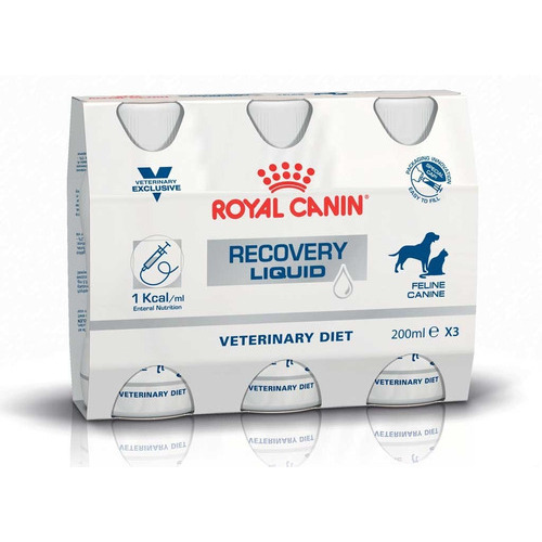 Royal Canin Para Perro Gato Recovery Liquid 200gr X3