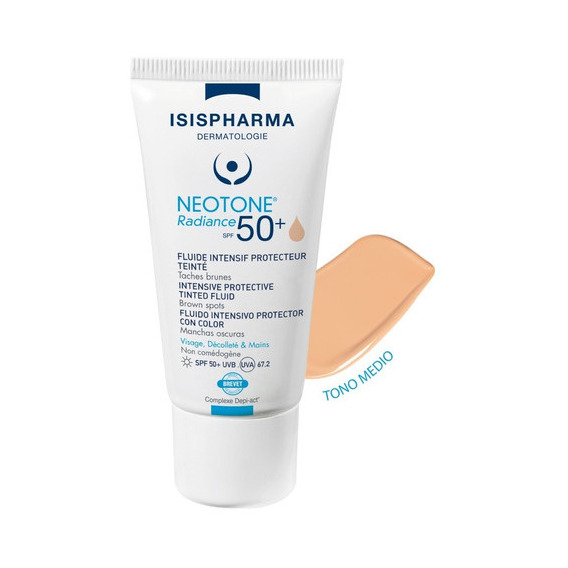 Isispharma Neotone Radiance 50+ Protector Solar Color Medio