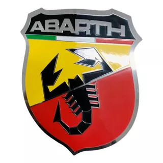  Emblema Aço Inox Para Fiat Pulse E Fiat Fastback  Abarth 