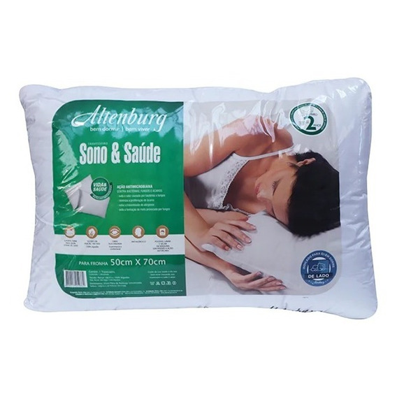 Almohada  40 Cm X 60 Cm Dormitorio Sommier Cama Colchón