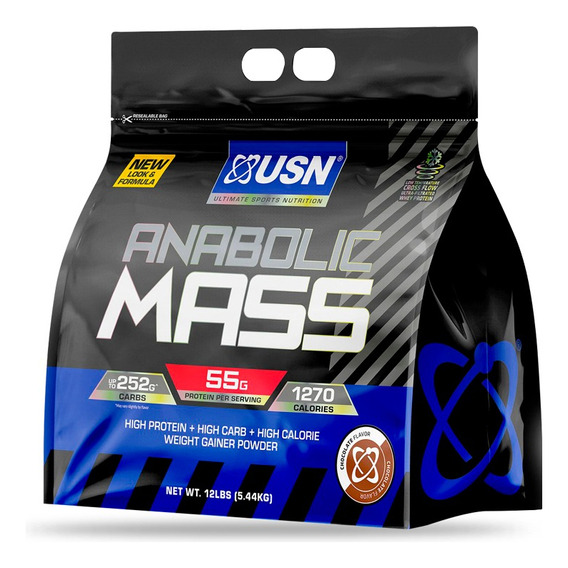 Anabolic Mass 12 Lbs Usn Sabor Vainilla