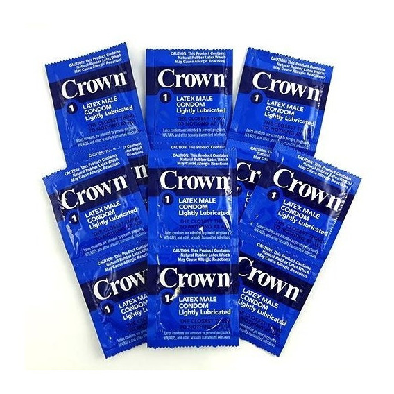 12x Preservativos Crown! Numero 1 En El Mundo Ultra Delgados