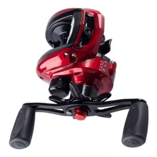 Carretilha De Pesca Maruri Bronx 8000 8 Rolamentos 7.1:1 Cor Vermelho Vinho Lado Direita