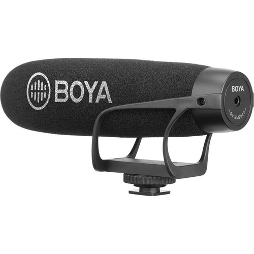 Microfono Super Cardioide Boya Video Camara Celular Bm2021 Tipo Shotgun
