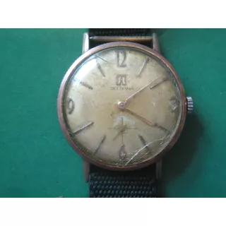 Reloj A Cuerda Hombre  Delbana Funciona Y Se Para  ( C M )