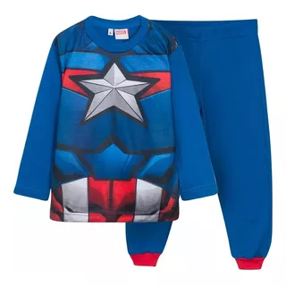 Pijama Niños Disfraz Iron Man Hulk Spider Capitan Marvel® 