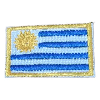 Bandera Táctica O Clásica 8x5cm. Y 2.5x4cm