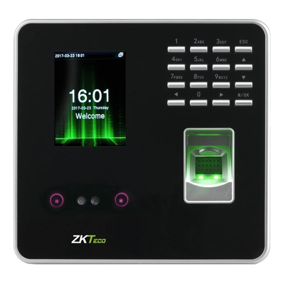 Zkteco Mb20 Vl/id - Control De Acceso Y Asistencia Facial