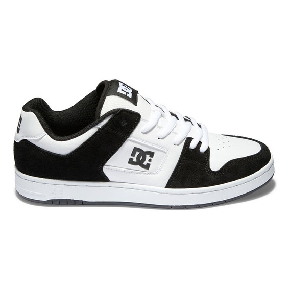 Tenis Dc Manteca Panda Blanco Negro