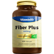 Fiber Plus 660mg 120 Cápsulass - Vitaminlife