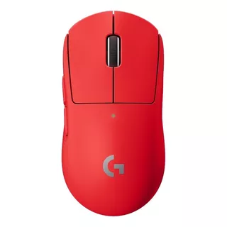 Mouse Logitech Pro X Superlight Inalámbrico Hero 25k Rojo