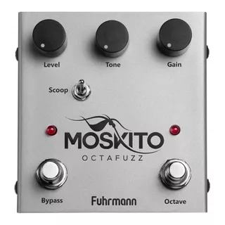 Pedal De Efeito Fuhrmann Moskito Oz10  Prateado