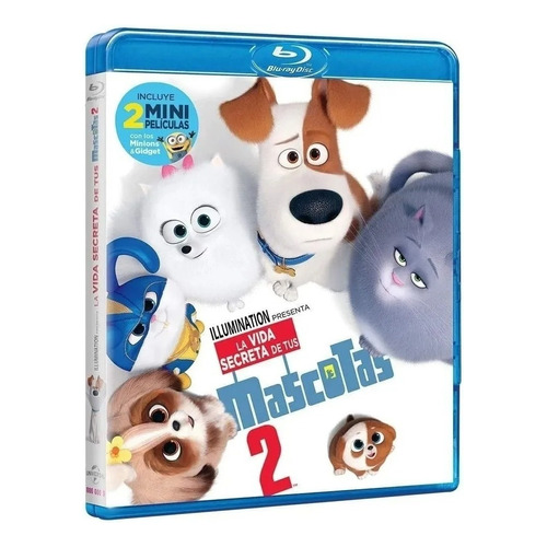 La Vida Secreta De Tus Mascotas 2 Dos Pelicula Blu-ray