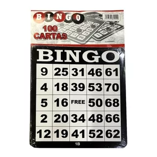 Tablas De Bingo Cartòn 100 Und 
