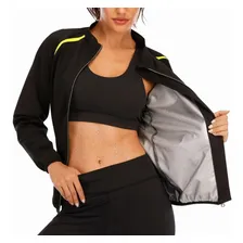 Traje Sauna Mujer Fajas Reductoras Adelgazantes Camiseta Traje Sauna Mujer Fajas Reductoras Adelgazantes Camiseta