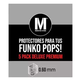 Funko Pop 5 Pack Deluxe Premium Protector .60 Monster Store®