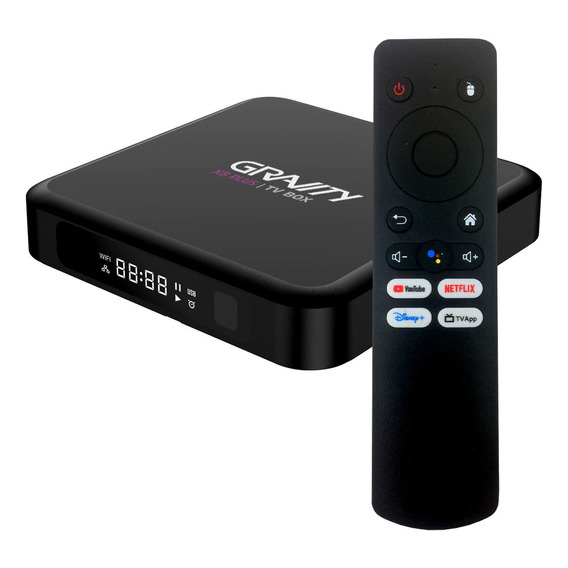 Tv Box Gravity Android 4/32gb 4k 5g Convierte Tv Smart Dimm