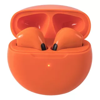 Audífonos In-ear Gamer Inalámbricos Moreka Pio6 Df-60 Rojo