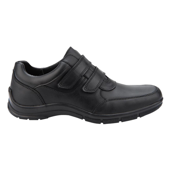 Zapato Escolar Casual Kafe Negro Juniors 7105