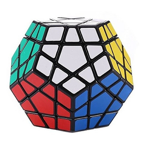 Cubo Rubik Megaminx Qiyi Base Negra Qiheng Dodecaedro Origin Color de la estructura Megaminx Color