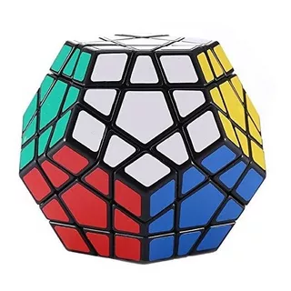 Cubo Rubik Megaminx Qiyi Base Negra Qiheng Dodecaedro Origin Color De La Estructura Megaminx Color