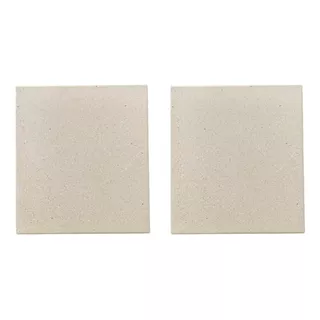 2 Placas Piedras Refractarias Para Pizza 37x33x1,6 Cm