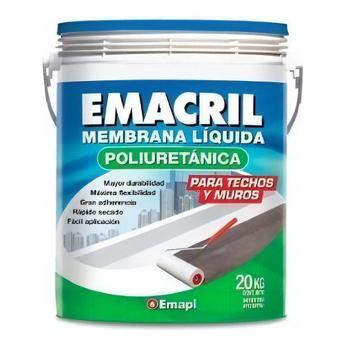 Emacril Poliuretanica Blanca X 20 Kg