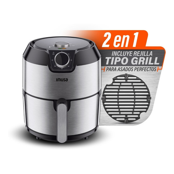 Freidora Imusa Easy Fry & Grill 2en1 4.2l